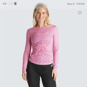 Planet Nusa LS2 Air Long Sleeve - Bubblegum Pink/Dark Grey Planets